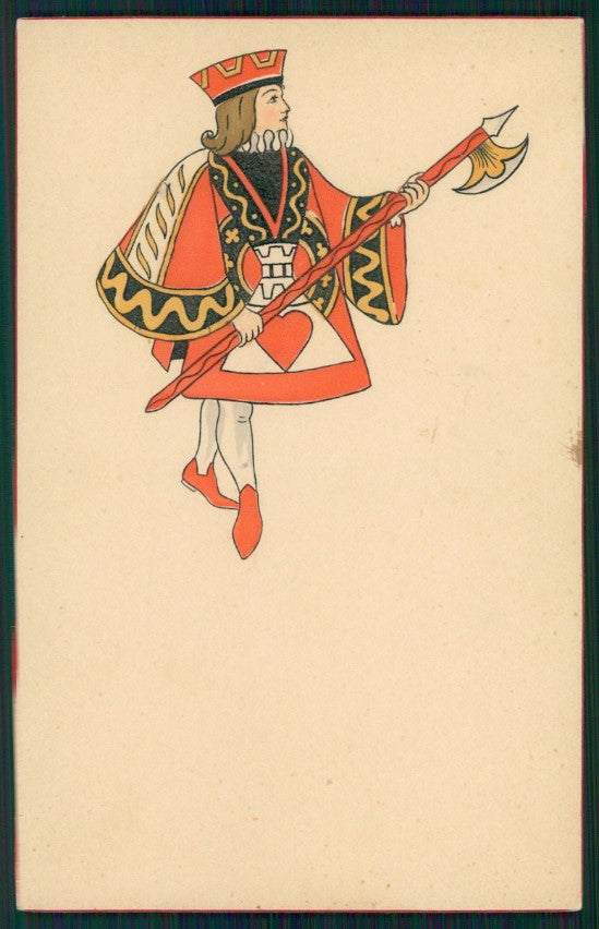 Artist Signed Playing Cards OPF postcard TC2507 – fronte
