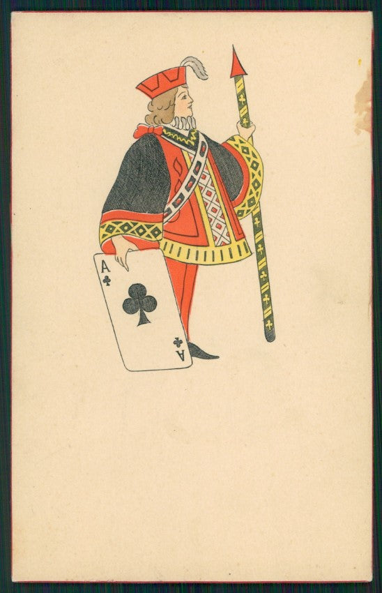 Artist Signed Playing Cards OPF postcard TC2508 – fronte