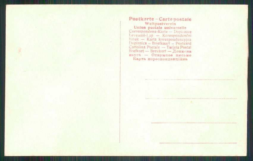 Playing Cards RPPC postcard TC2517 – retro