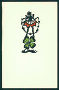 Artist Signed Fairy Silhouette Good Luck postcard TC2551 – fronte