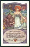Artist Signed Fairy Lady Troll Wilfe serie 105 postcard TC2565 – fronte