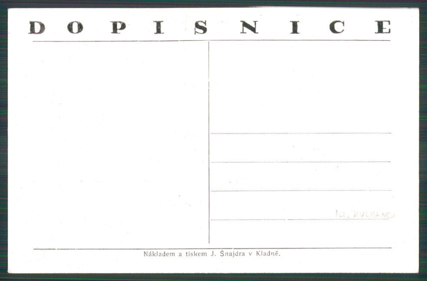 Artist Signed Art Nouveau Stanislaus Kulhanek Easter Czech postcard TC2655 – retro