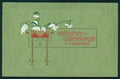 Art Nouveau Flowers Best Wishes Relief postcard TC2798 – fronte