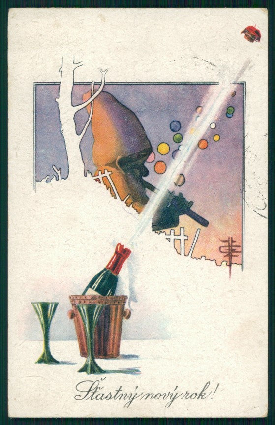 Artist Signed Gnome Zwerge Dwarf WRINKLES postcard TC2820 – fronte