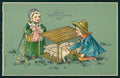 Pig Schwein Children Relief M.S.i.B. 13796 postcard TC2868 – fronte