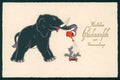 Black Elephant postcard TC2915 – fronte