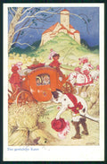 Artist Signed F. Baumgarten Fairy Tales Puss In Boots 1489-2 postcard TC3012 – fronte