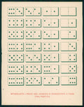 Dominoes Domino Gioco Double postcard TC3126 – fronte
