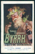Artist Signed Byrrh Advertising Rene Pean postcard TC3172 – fronte