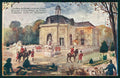 Artist Signed G. Tronchet France Jagd Caccia Ausstellung Wien 1910 pc TC3245 – fronte