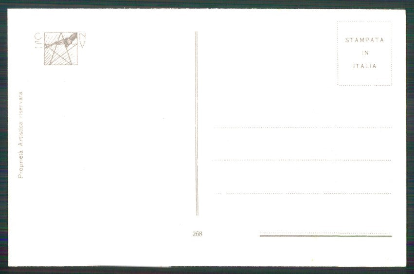 Artist Signed Busi Little Child and Stork Paper Moon serie 268 postcard TC3271 – retro