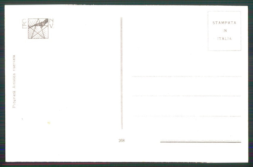 Artist Signed Busi Little Child and Stork serie 268 postcard TC3272 – retro