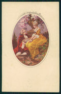 Artist Signed Corbella Romantic Couple Degami serie 896 postcard TC3278 – fronte