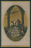 Artist Signed Corbella Venetian Romantic Couple Degami serie 2075 pc TC3283 – fronte