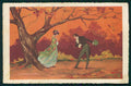 Artist Signed Corbella Romantic Couple Degami serie 869 postcard TC3295 – fronte