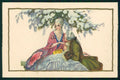 Artist Signed Corbella Romantic Couple Degami serie 1085 postcard TC3311 – fronte