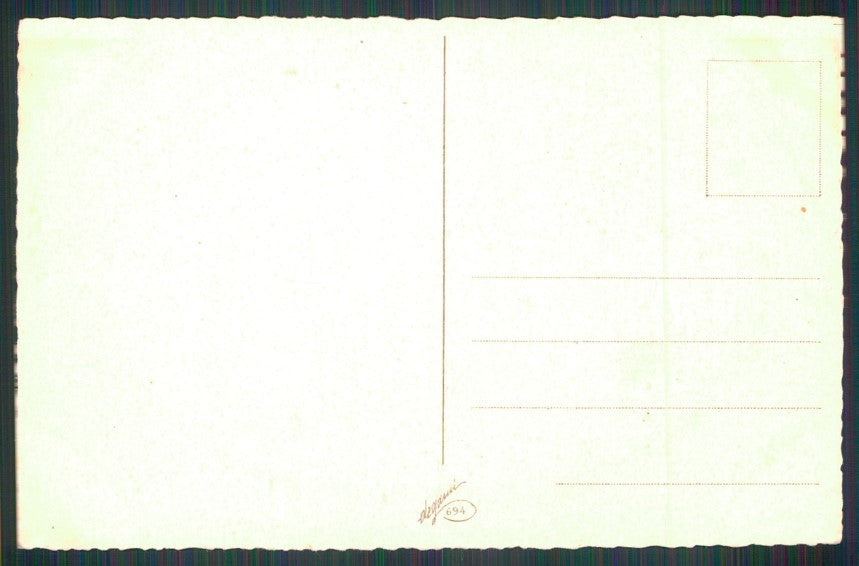 Artist Signed Corbella Venezia Romantic Couple Degami serie 694 postcard TC3366 – retro