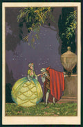 Artist Signed Corbella Romantic Couple Art Deco Degami 1059 postcard TC3393 – fronte