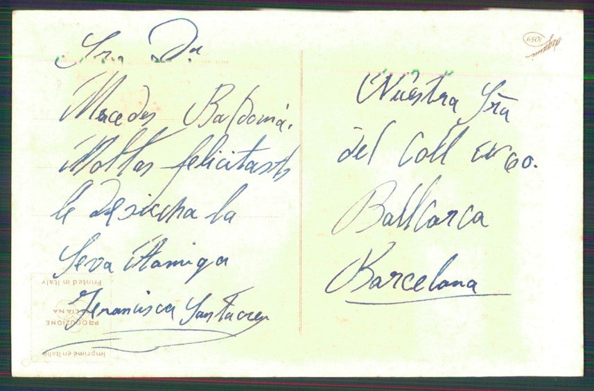 Artist Signed Corbella Romantic Couple Art Deco Degami 1059 postcard TC3393 – retro