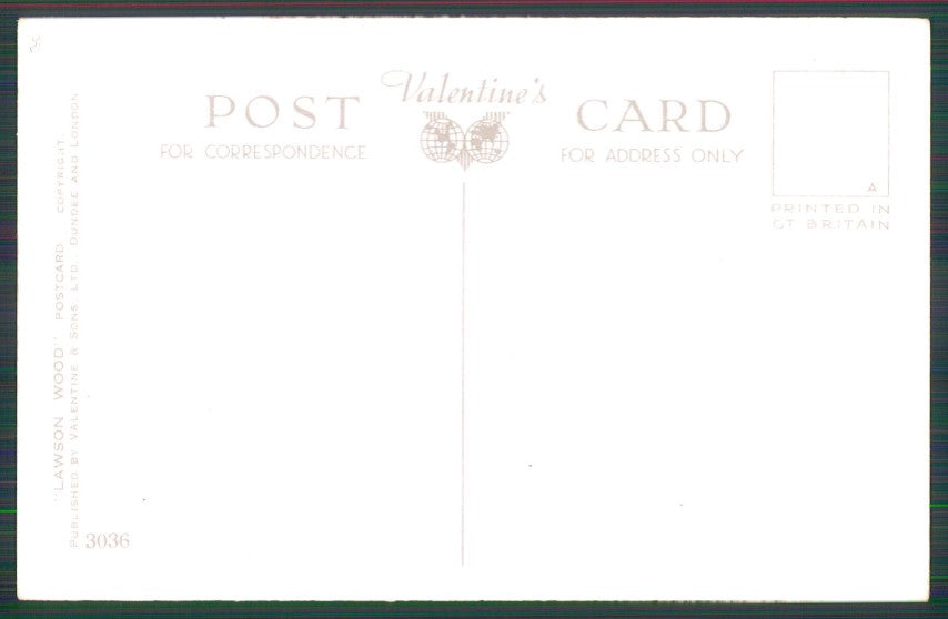 Artist Signed Lawson Wood Monkeys serie 3036 postcard TC3417 – retro