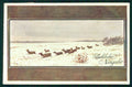Artist Signed R. Pick Deer Winter Landscape B K W I serie 701-2 postcard TC3451 – fronte