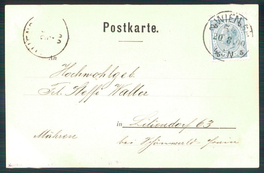 Artist Signed C. Strathmann Herzliche Grusse postcard TC3457 – retro