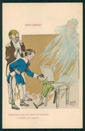 Artist Signed A. Mussino Pinocchio Collodi Alterocca CREASED postcard TC3482 – fronte