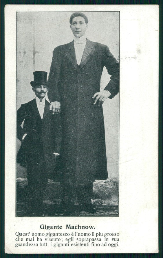 Gigante Machnow the greatest man on earth der grösste Mensch der Erde pc TC3552 – fronte