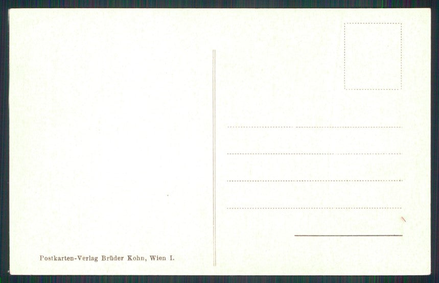 Artist Signed Karpellus Wien Kunstlerfest Karikatur Schützenkränzchen pc TC3558 – retro