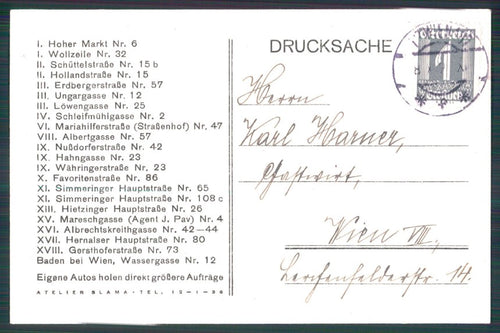 Advertising Haas e Sohn Rabbit Wien postcard TC3571 – retro