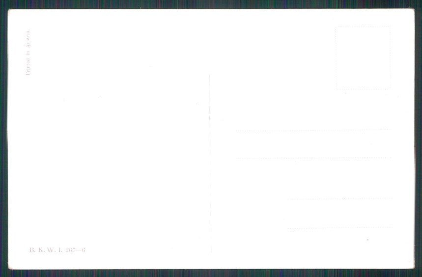 Artist Signed Franz Wacik B K W I serie 267-6 Die Preisgekronte postcard TC3590 – retro