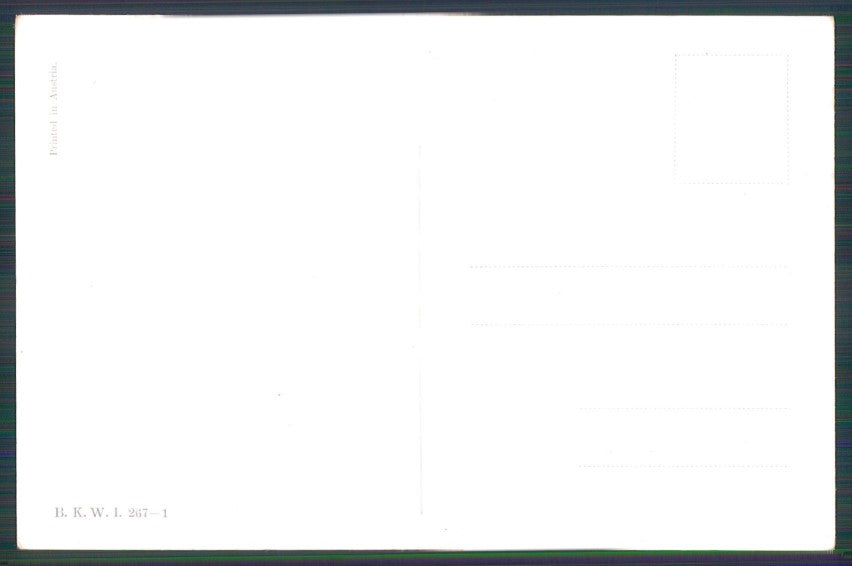 Artist Signed Franz Wacik B K W I serie 267-1 postcard TC3592 – retro