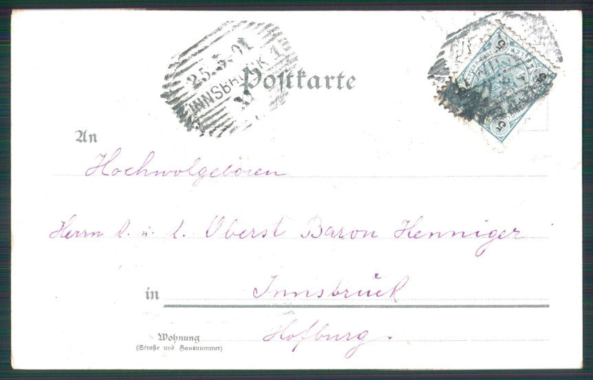 Artist Signed Pentecoste Pfingsten Insects Beetles postcard TC3601 – retro
