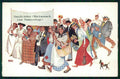 Artist Signed F. K. L. People Namenstage serie 219-4 postcard TC3607 – fronte