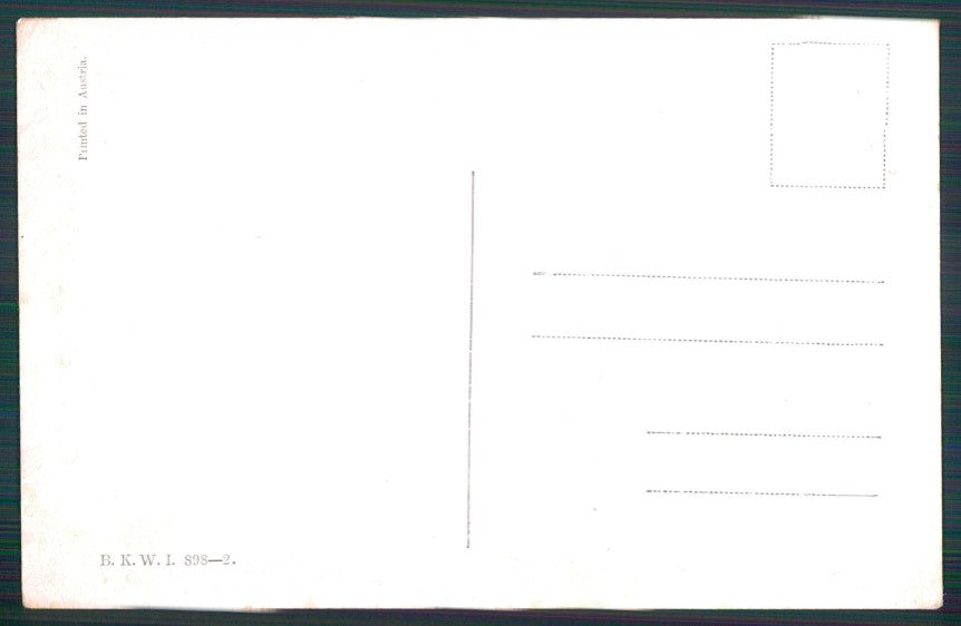 Artist Signed Carl Josef Pollak B K W I serie 898-2 postcard TC3610 – retro