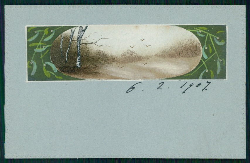 OPF Winter Landscape postcard TC3634 – fronte