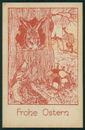 Pasqua Easter Ostern Rabbit postcard TC3676 – fronte