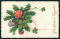 Mushroom Four Leaf Clover Ladybug postcard TC3693 – fronte