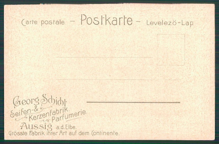 Art Nouveau Kruger Schichts Seifen Ústí nad Labem Aussig Czech rep. pc TC3704 – retro