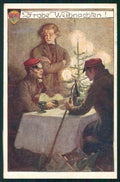 Artist Signed Christmas Deutscher Schulverein postcard TC3737 – fronte