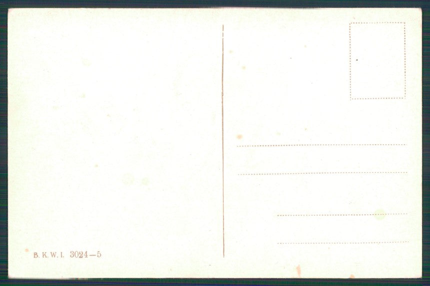 Artist Signed C. Ohler Dressed Bird Music Band B K W I 3024-5 postcard TC3755 – retro