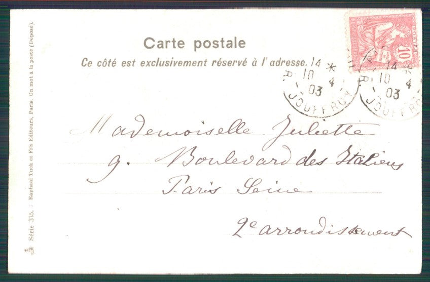 Viennoise Rossler Glamour Fashion Lady Tuck serie 315 postcard TC3787 – retro