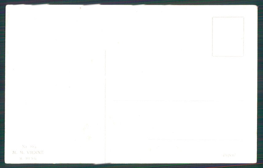 Viennoise Ballerina Lady M M Vienne serie 889 postcard TC3789 – retro