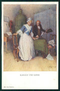 Viennoise Lady M M Vienne serie 1113 postcard TC3807 – fronte
