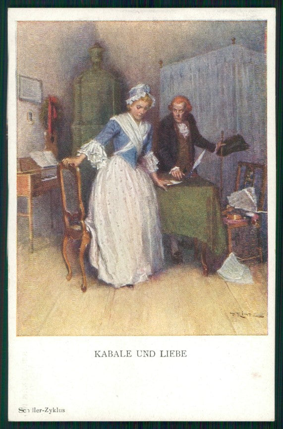 Viennoise Lady M M Vienne serie 1113 postcard TC3807 – fronte