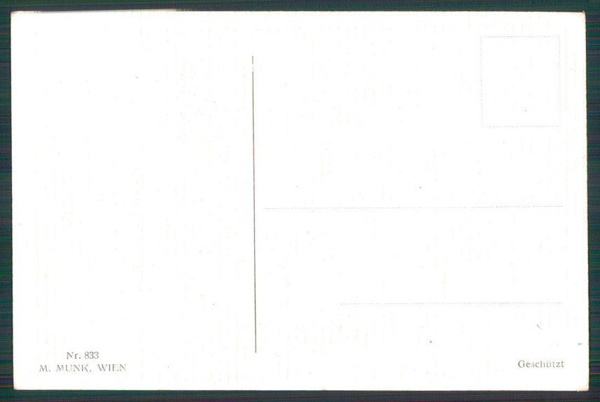 Viennoise Clarence Underwood Couple M M Vienne serie 833 postcard TC3815 – retro