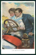 Viennoise Clarence Underwood Romantic Couple M M Vienne 742 postcard TC3816 – fronte