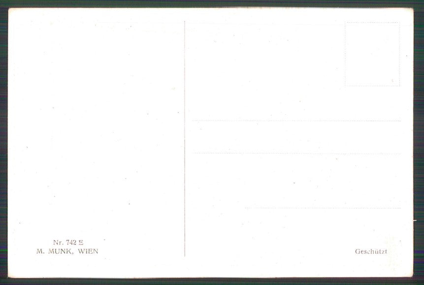 Viennoise Clarence Underwood Romantic Couple M M Vienne 742 postcard TC3821 – retro