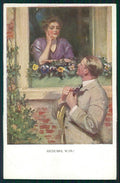 Viennoise Clarence Underwood Romantic Couple M M Vienne 860 postcard TC3823 – fronte