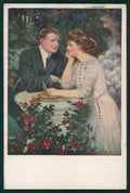 Viennoise Clarence Underwood Romantic Couple M M Vienne 834 postcard TC3841 – fronte